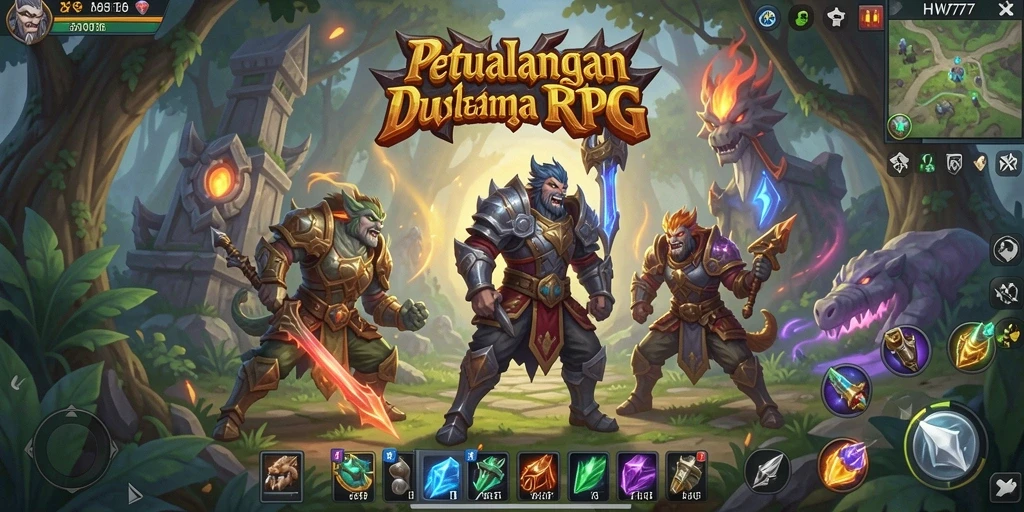 Tampilan gameplay HW777 yang memukau dan mendebarkan.