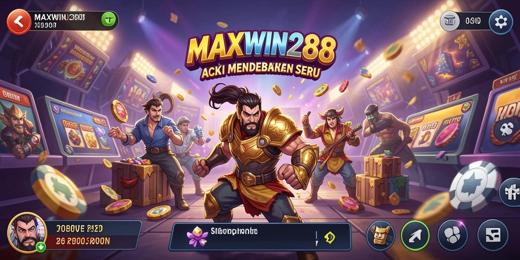 Screenshot gameplay Action seru dari MAXWIN288.