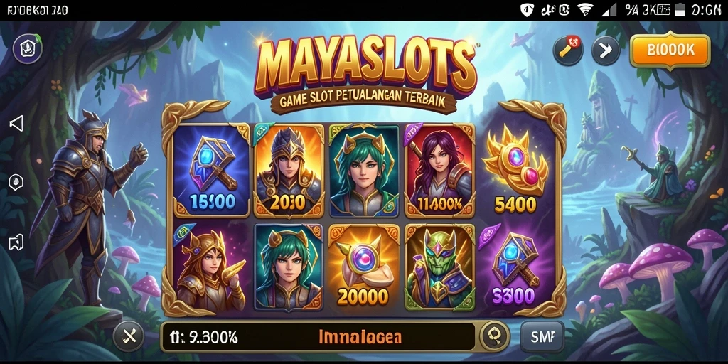 Gameplay menawan dari MAYASLOTS dengan berbagai tema slot menarik.