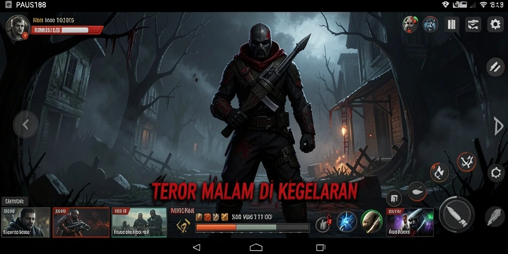 Pengalaman gameplay PAUS188 dalam suasana Horror yang mencekam.