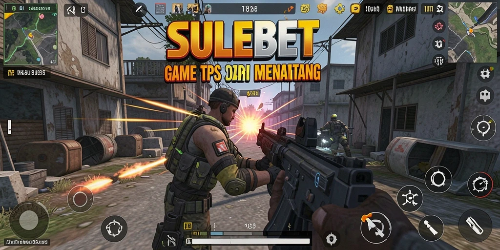 Tangkapan layar SULEBET menampilkan aksi seru dalam gameplay TPS.
